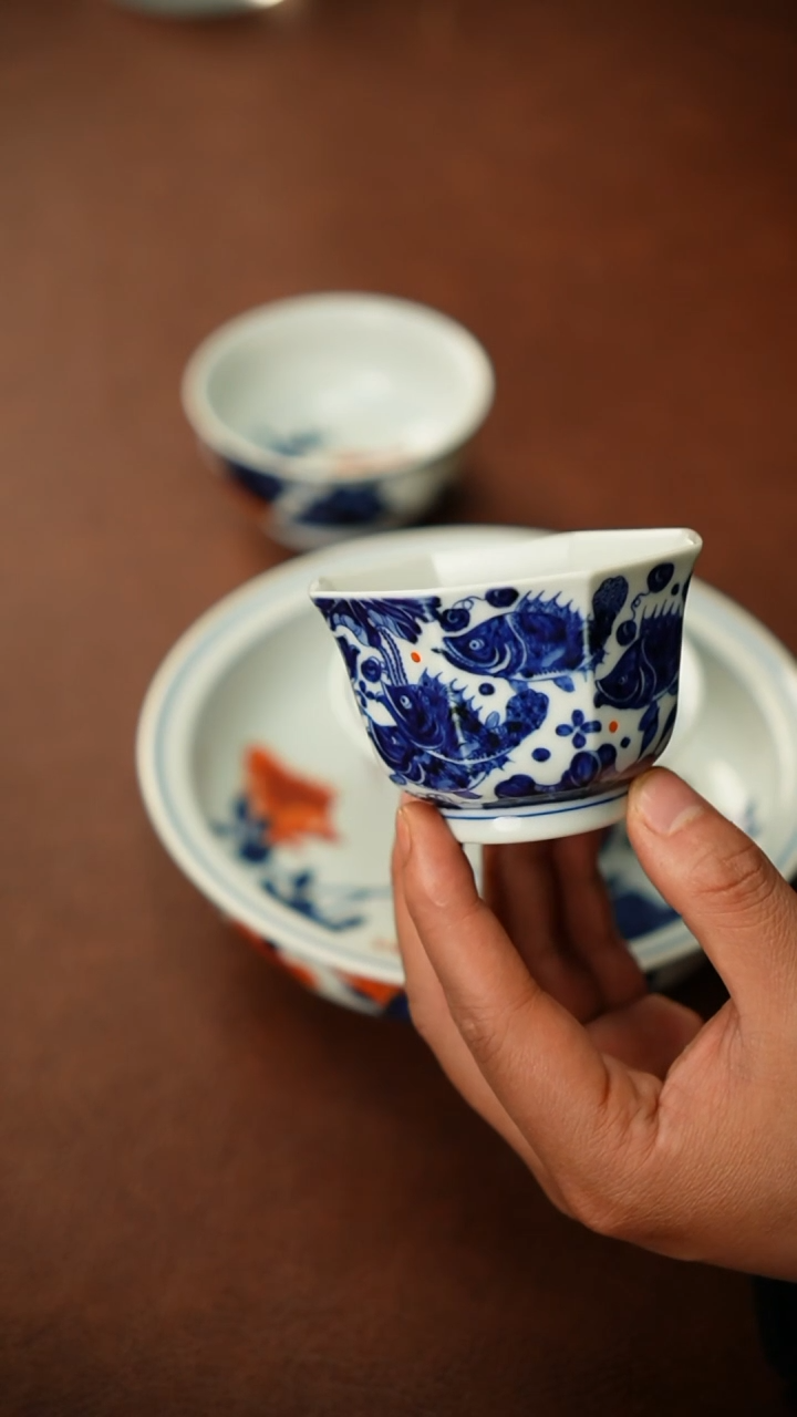 初*?景德镇手工手绘茶器
