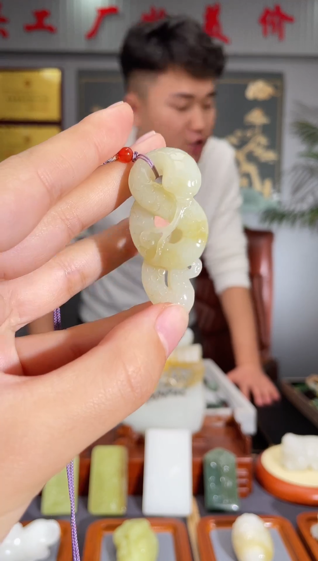 【闪购商品】和田玉颈饰未镶嵌拍一发一 多样性发货