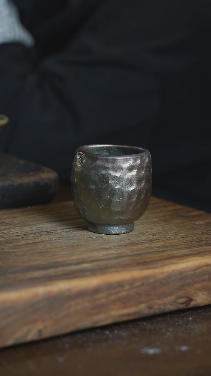 【闪购商品】鬼烧浪鬼柴烧-手捏杯