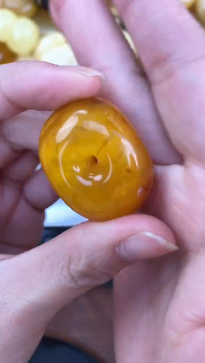 裸石琥珀未镶嵌天然琥珀蜜蜡
