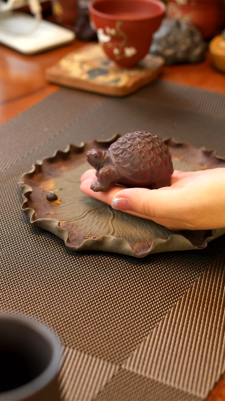 【闪购商品】紫砂茶壶宜兴紫砂金钱龟