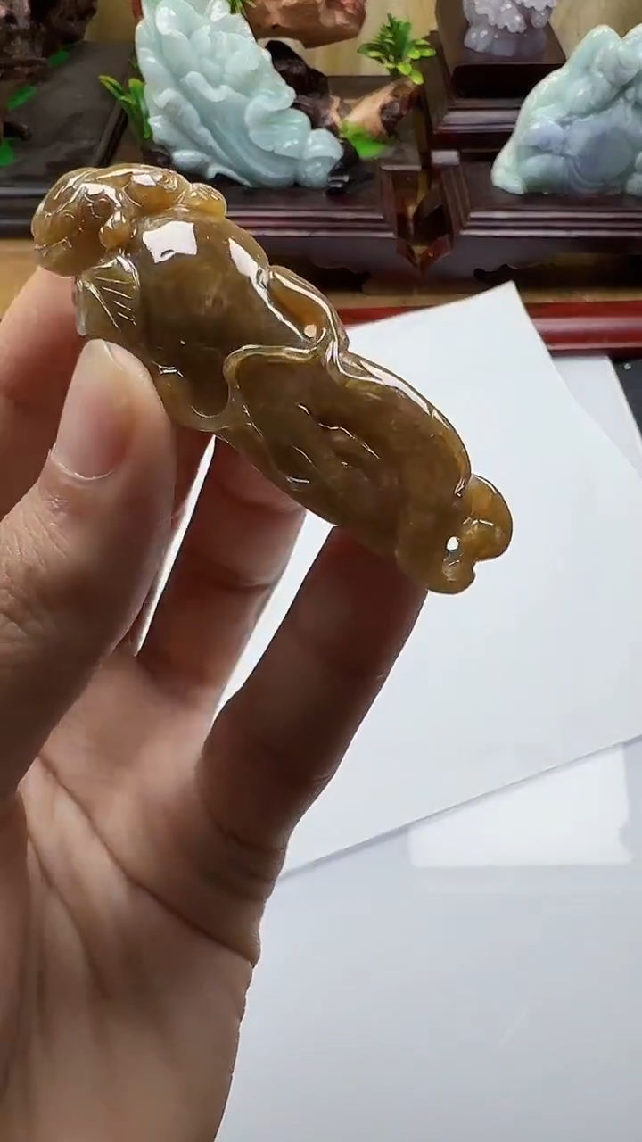 吊坠(不含链)未镶嵌翡翠1