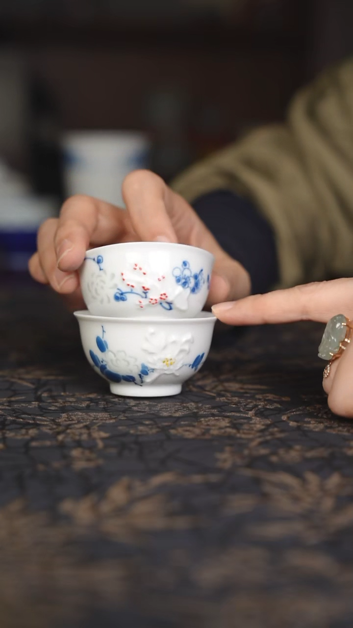 摆件瓷景德镇精品陶瓷茶器