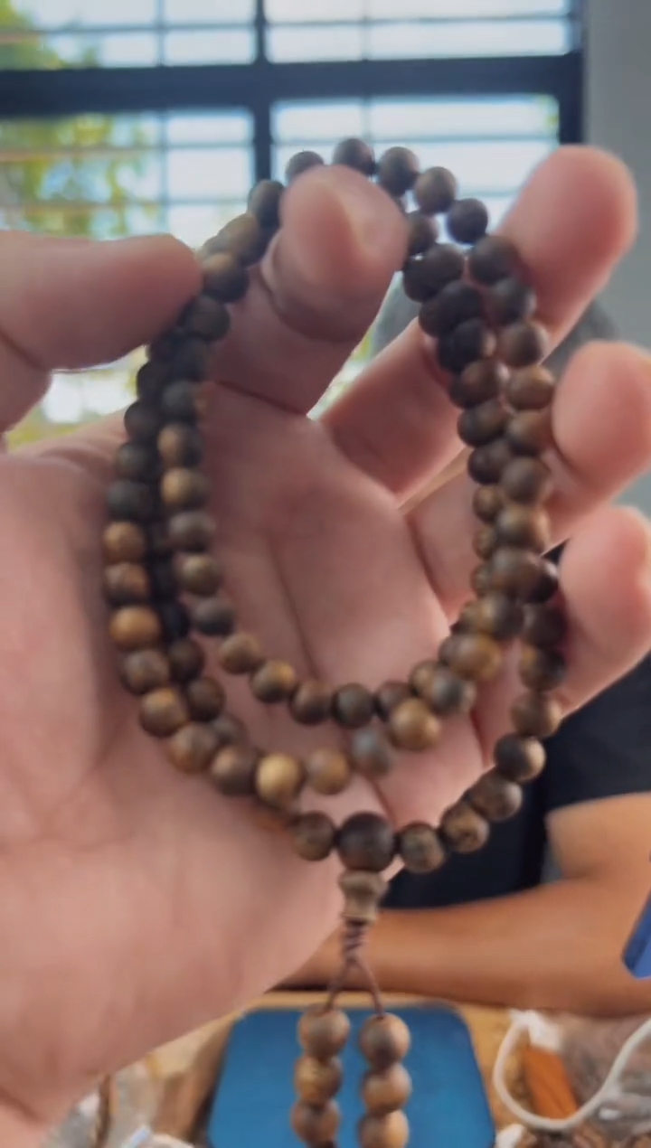 手串沉香九九沉06圆珠多圈10克多样性发一