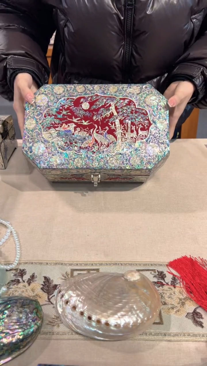 【闪购商品】全满螺·弘贝雅螺钿漆器文化馆