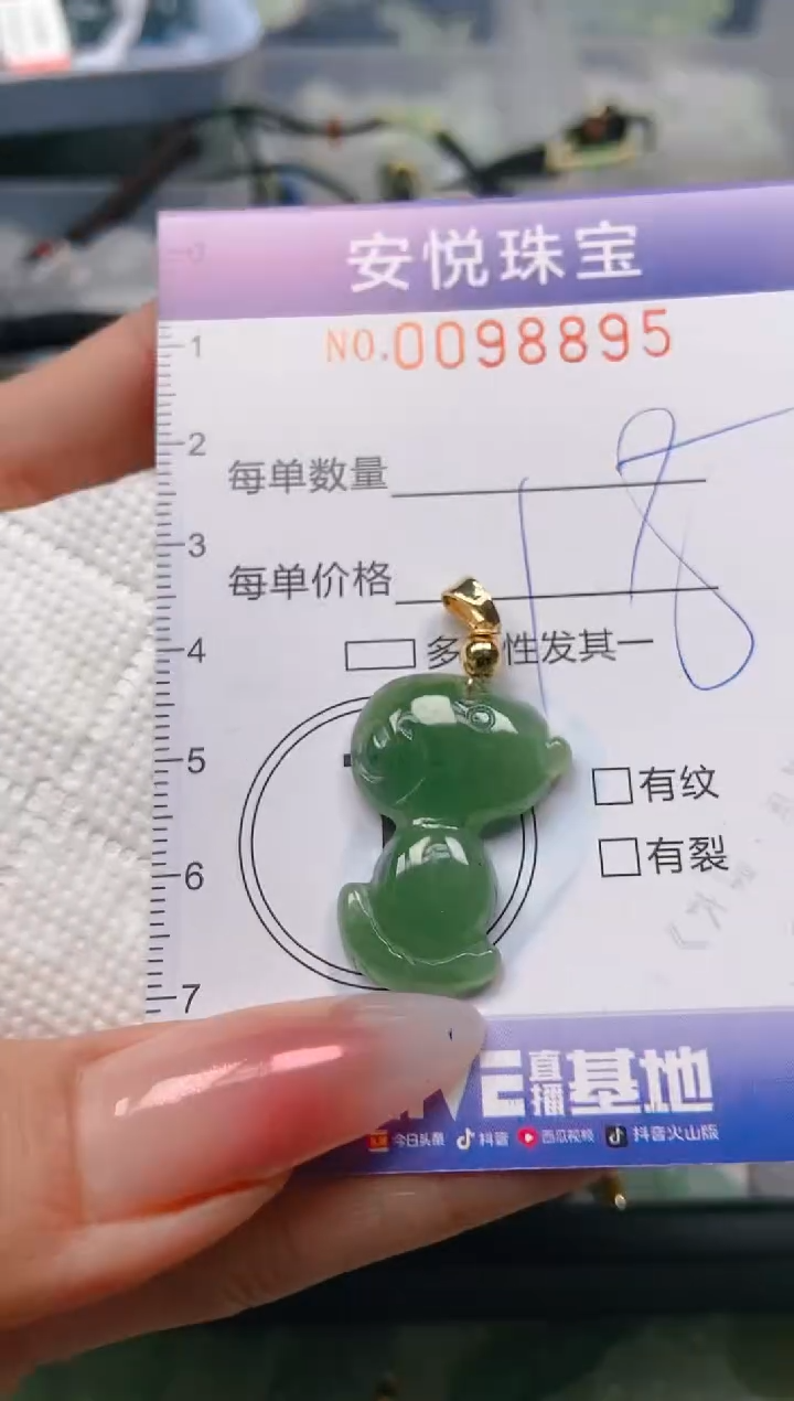 【闪购商品】翡翠颈饰未镶嵌闪购0098895