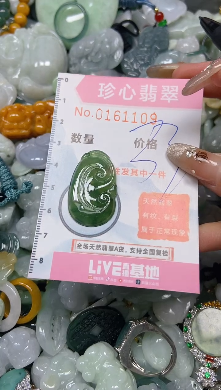 【闪购商品】翡翠颈饰未镶嵌闪购0161109