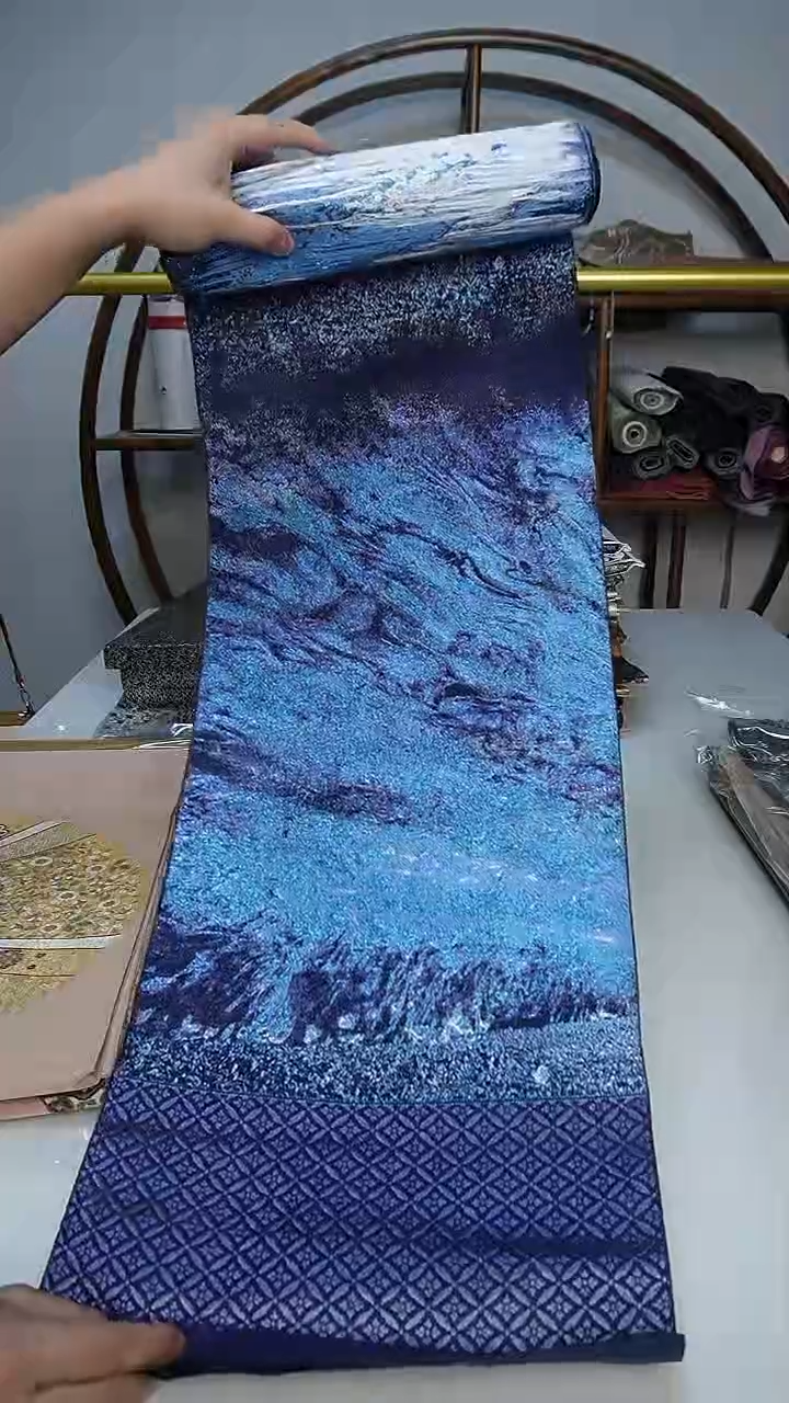 织绣9西阵织六通蓝洞