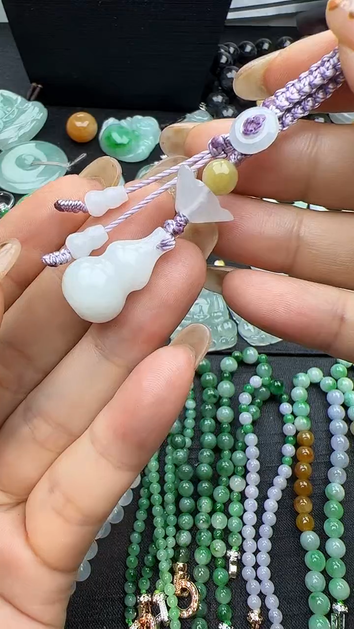 未镶嵌挂件翡翠葫芦挂件