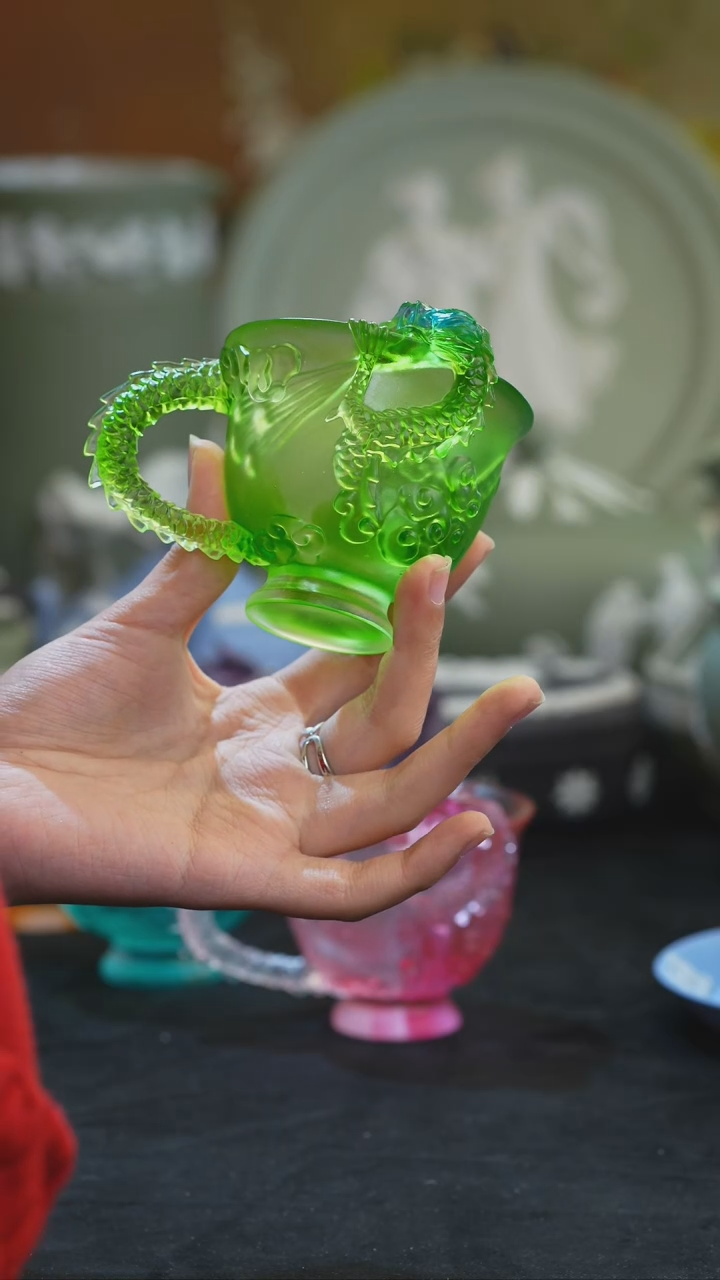 【闪购商品】摆件米多家中古瓷器如图所示02310