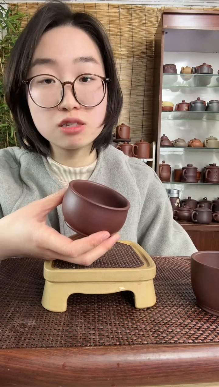 【闪购商品】紫砂茶杯宜兴原矿紫砂玉璧主人杯 无礼盒