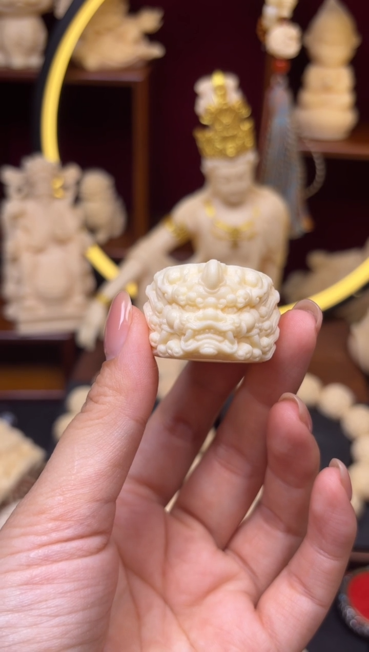 象牙果貔貅 扳指      