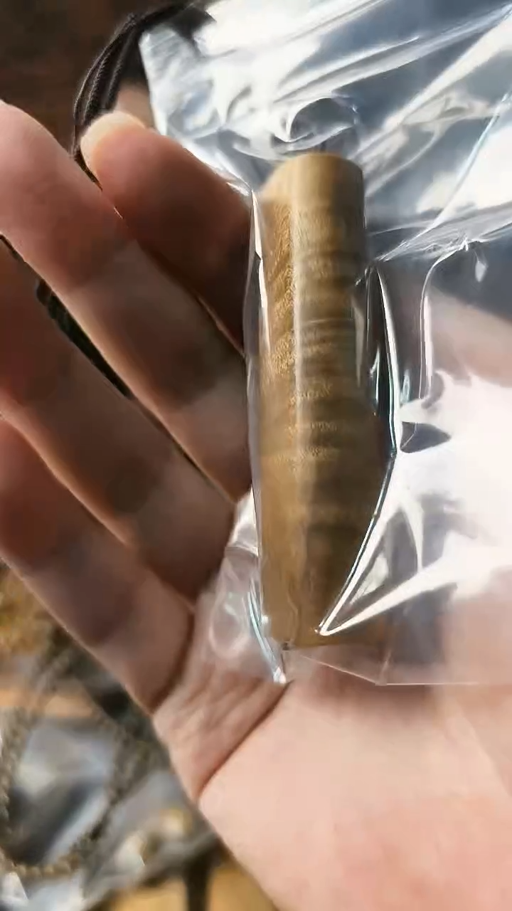 【闪购商品】金丝楠无事牌手把件