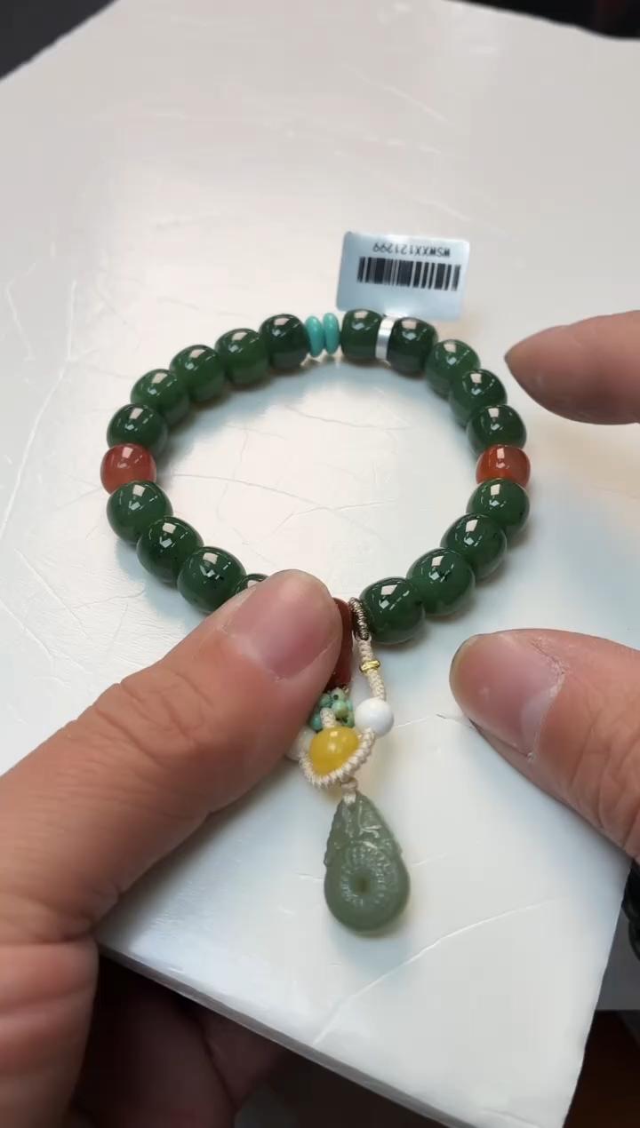 未镶嵌手串和田玉N40