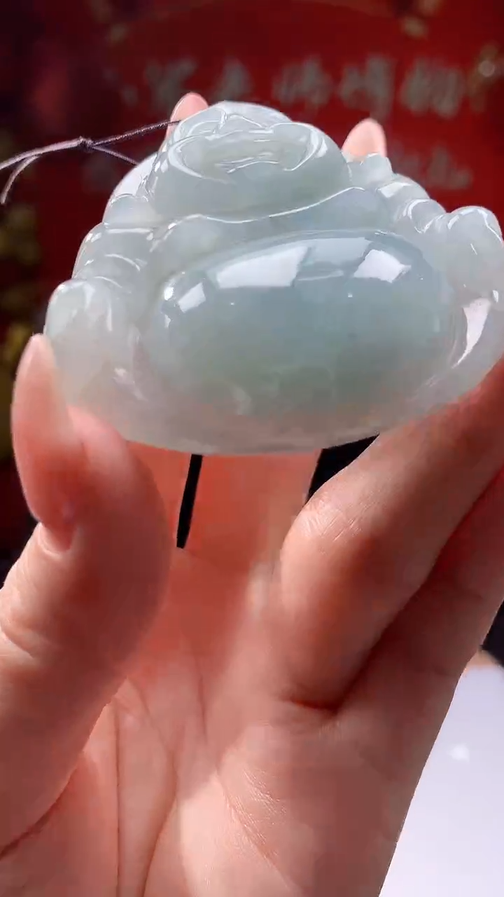 【闪购商品】定制翡翠未镶嵌8050jj-毛货挂件39