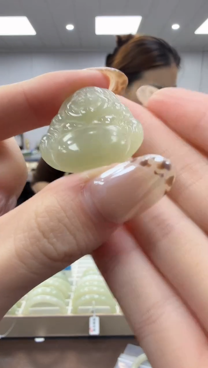 颈饰未镶嵌和田玉多样性发其一zj