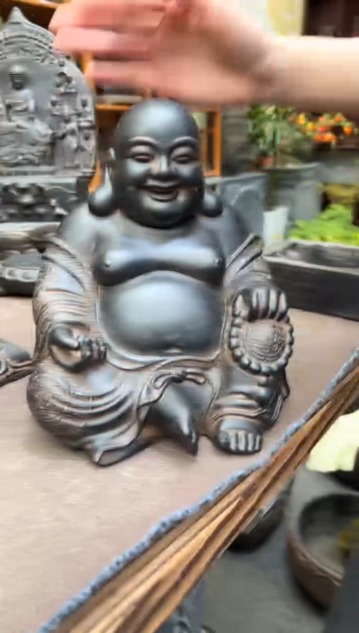 陶土【火山泥】大肚佛