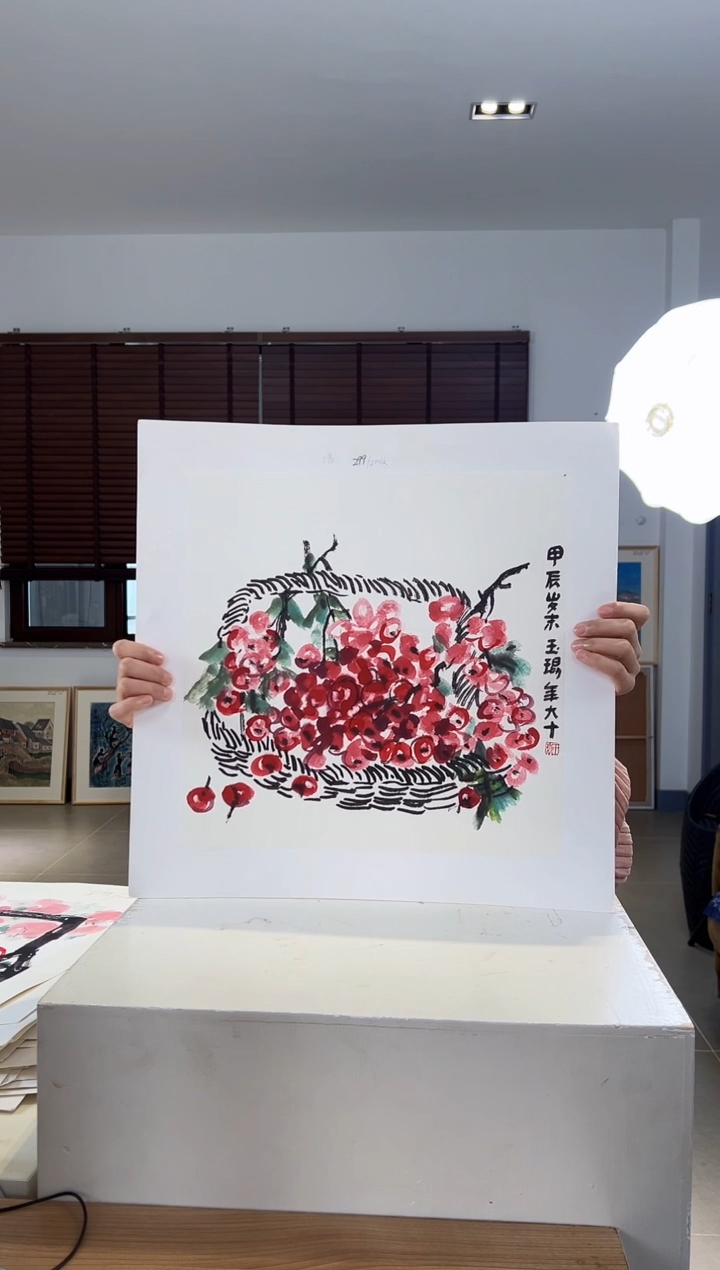 【闪购商品】版画限量亲签盖章版画S