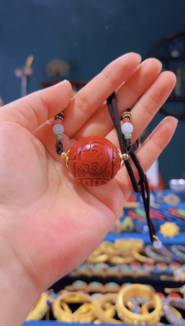 【闪购商品】非遗绝技 雕漆项链 财