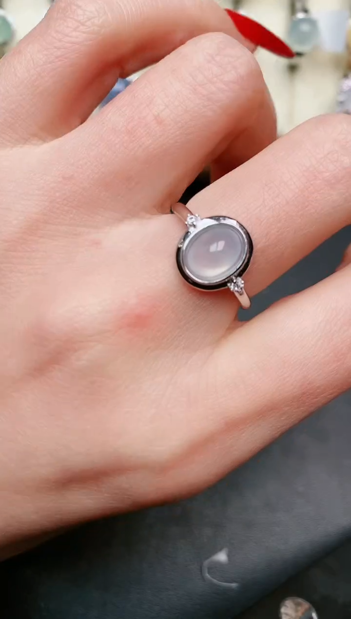 【闪购商品】翡翠戒指银S925镶嵌.....