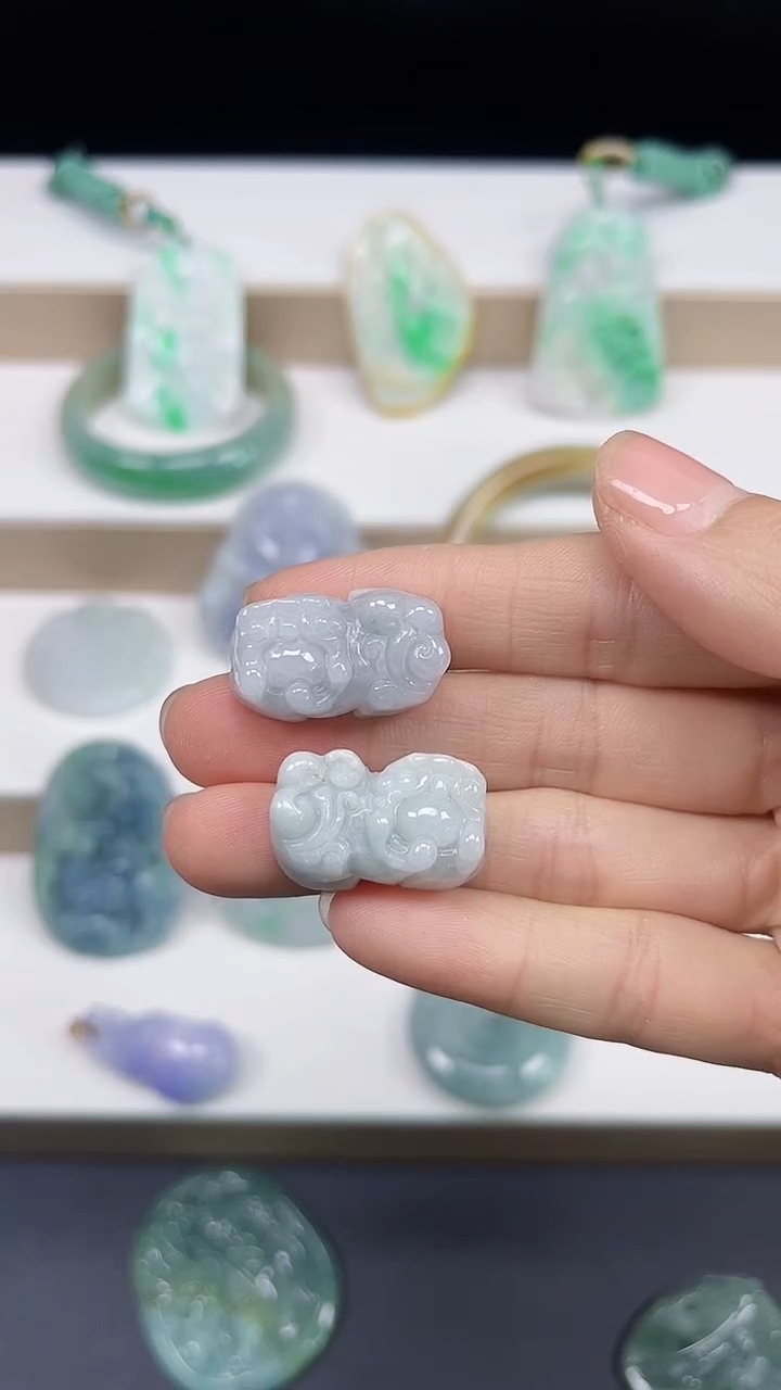 颈饰未镶嵌翡翠翡翠珠宝吊坠挂件