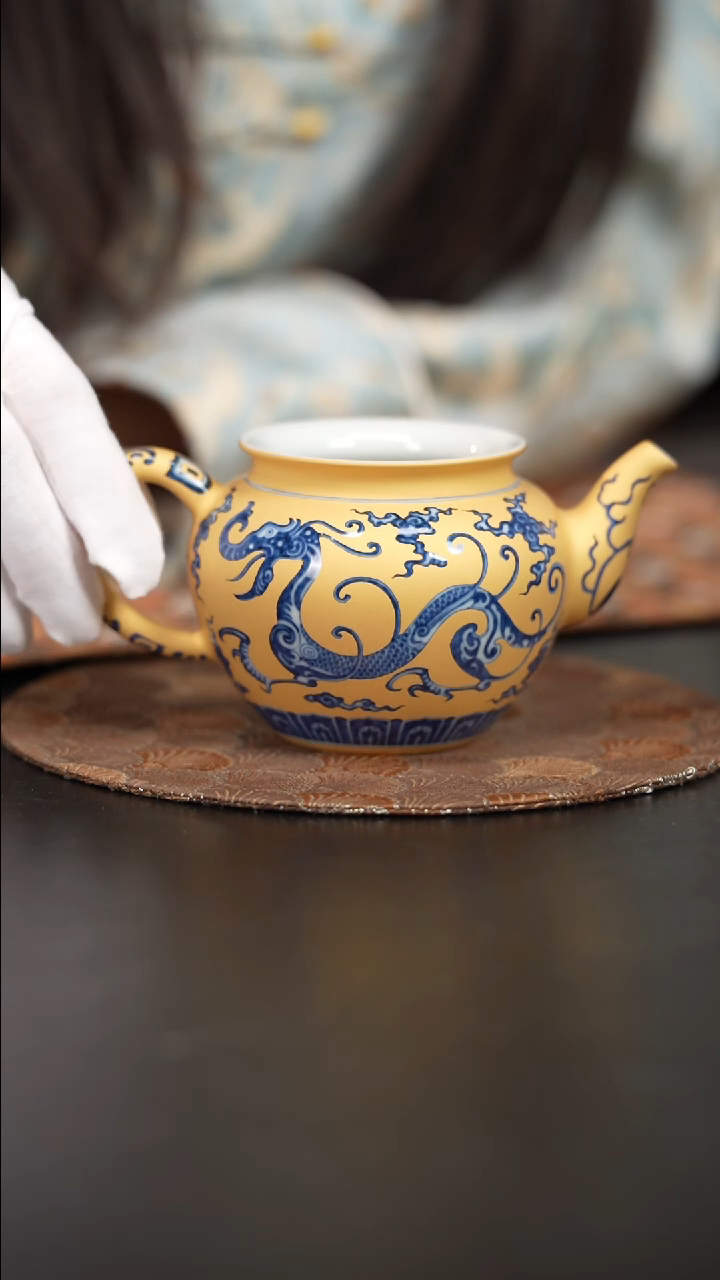 【闪购商品】杯快雪时晴青花金龙