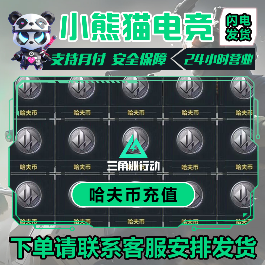 【支持月付】三角洲哈夫币新手礼包