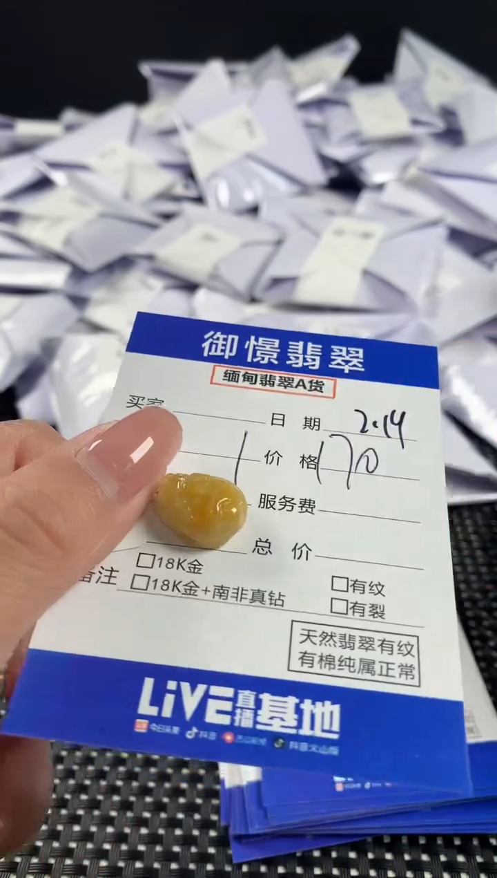 【闪购商品】翡翠颈饰未镶嵌翡翠70