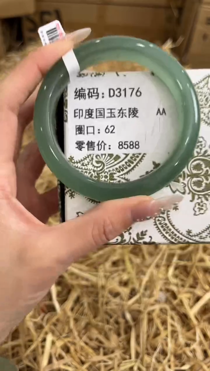 未镶嵌手镯石英质玉D3176