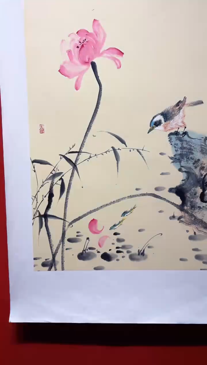 国画秦燕格国画手绘作品Y29