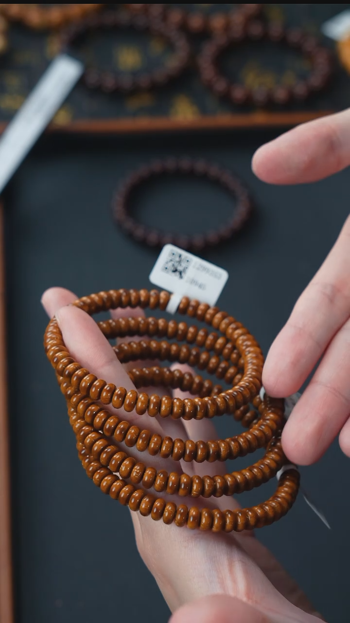 手串紫金鼠实心纯色算盘珠7