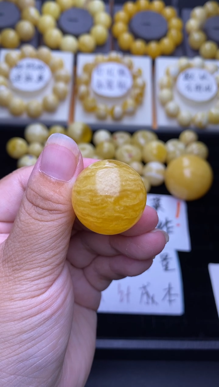 裸石琥珀未镶嵌大小姐珠宝严选30