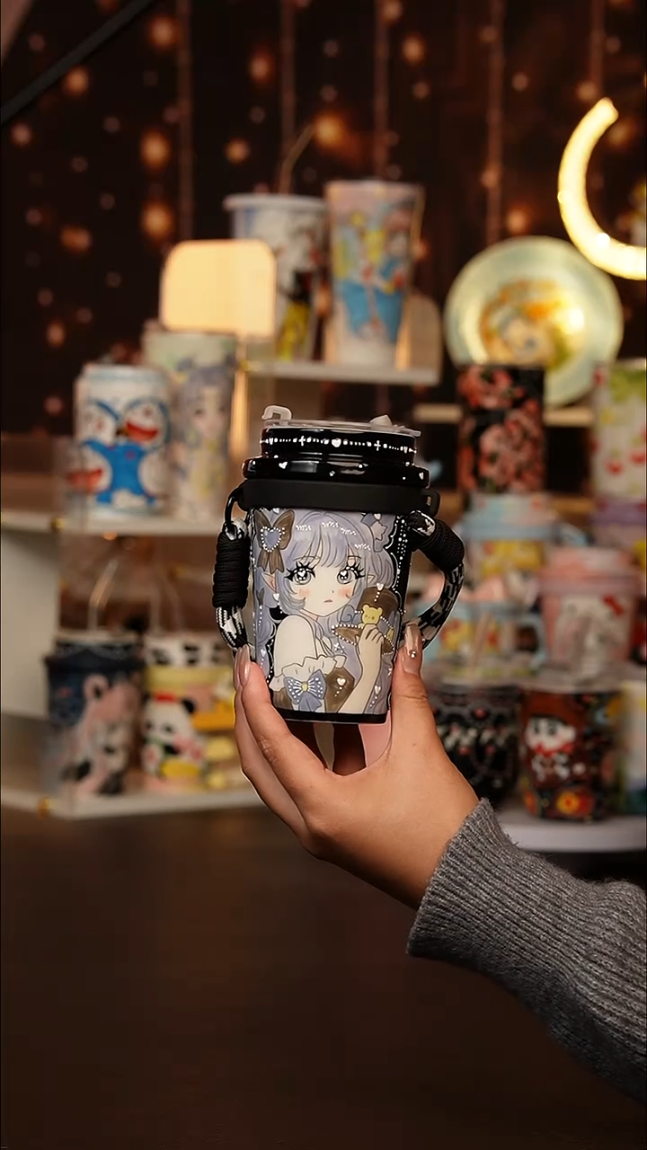 （玉泥）景德镇手工手绘文创陶瓷杯·