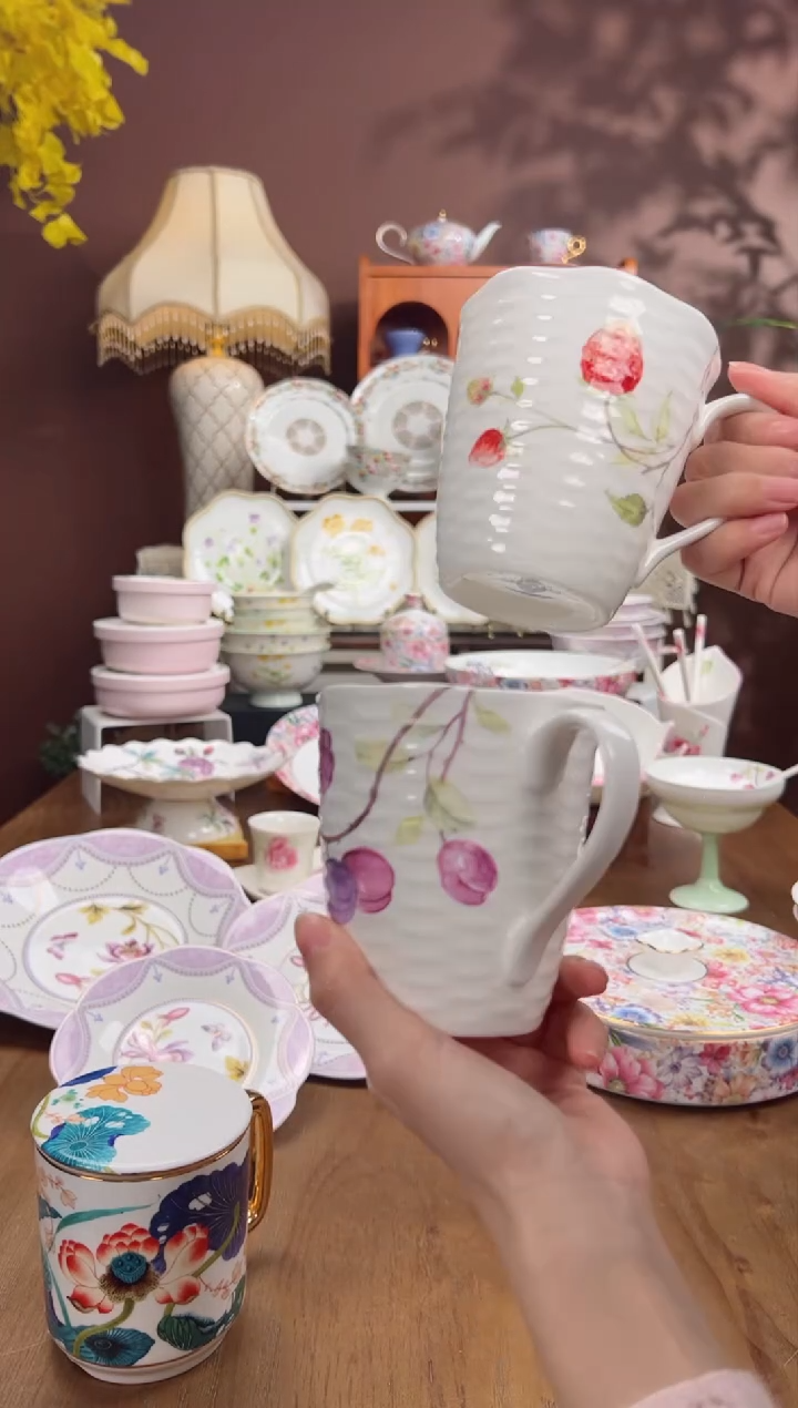 【闪购商品】瓦当浆果马克杯2个（西梅，草莓）