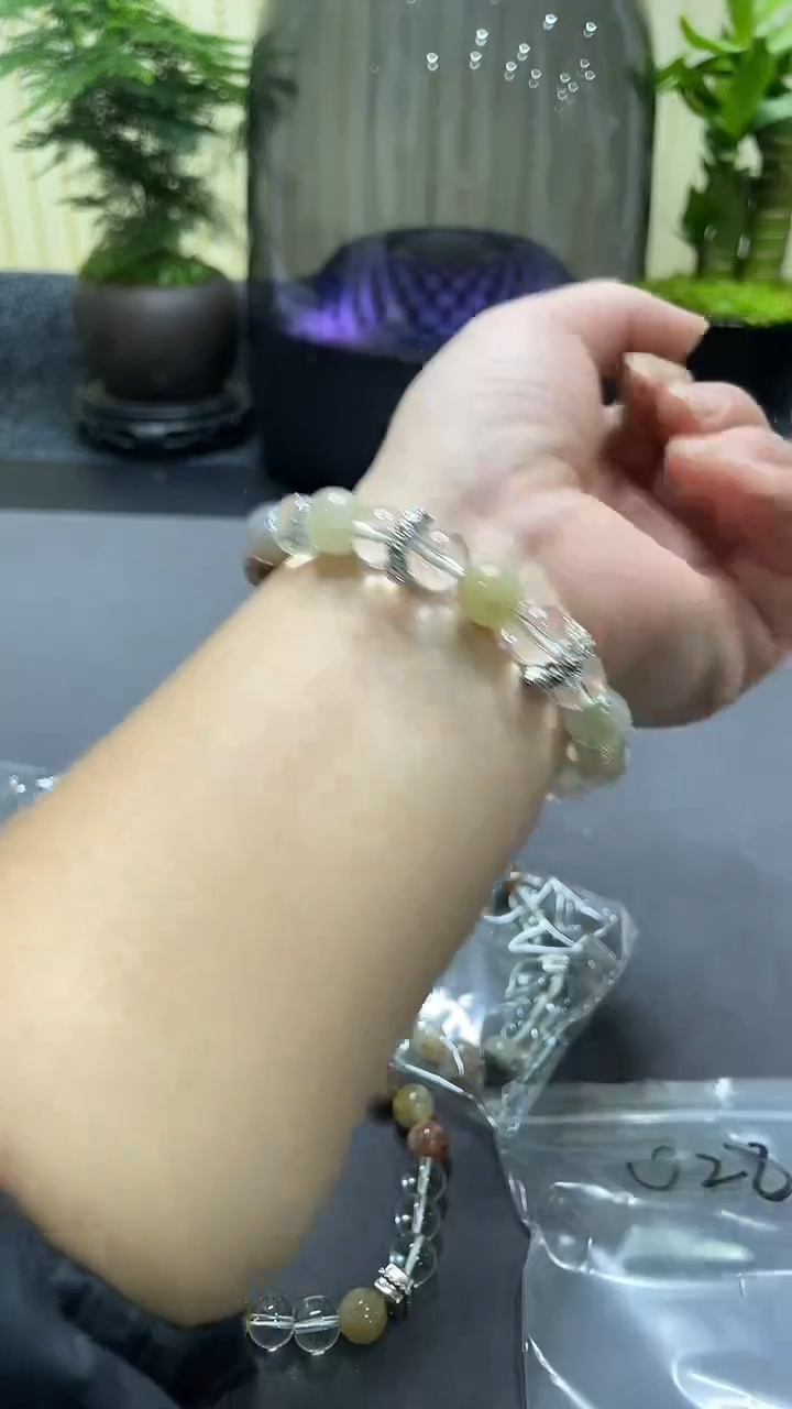 【闪购商品】水晶手链合金晚班浮力029