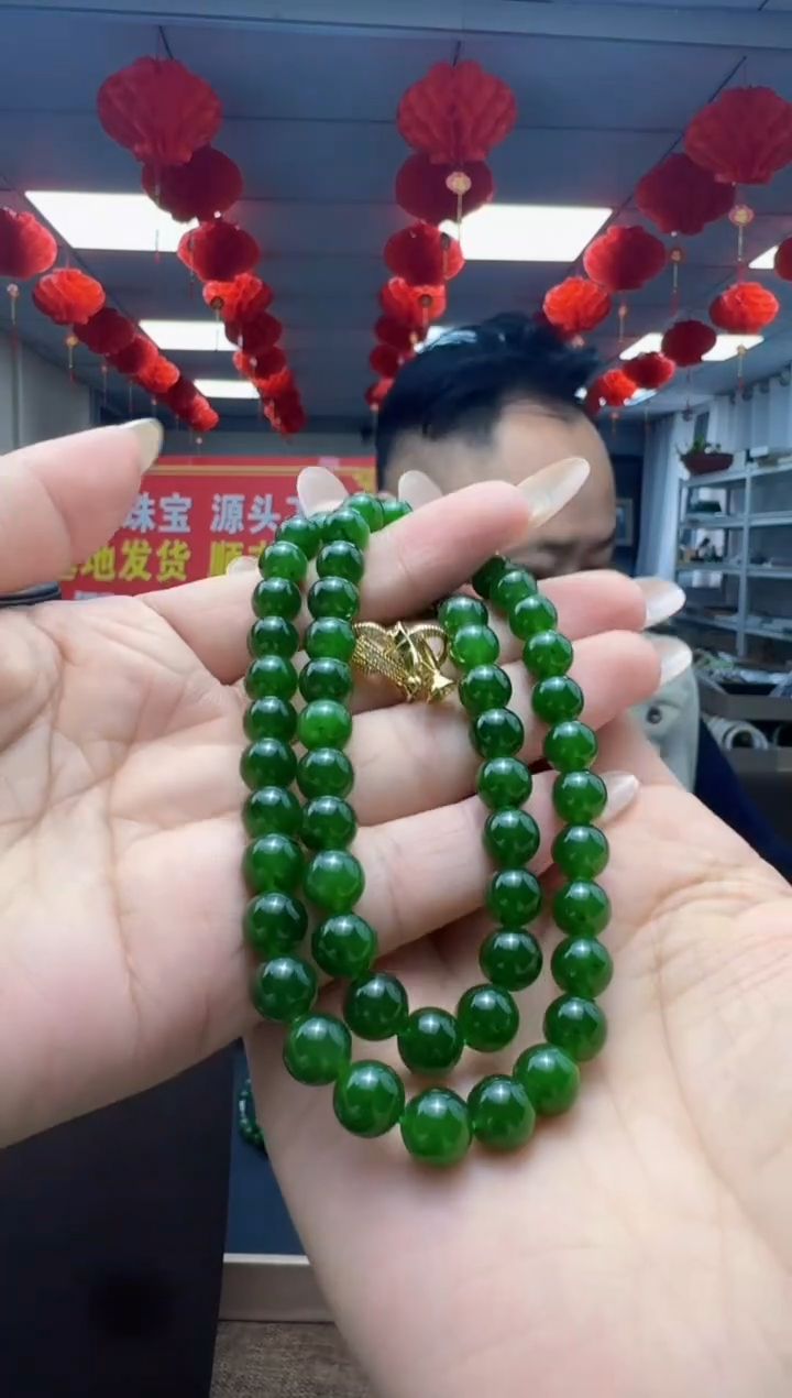 颈饰未镶嵌和田玉拍一发一，多样性发货