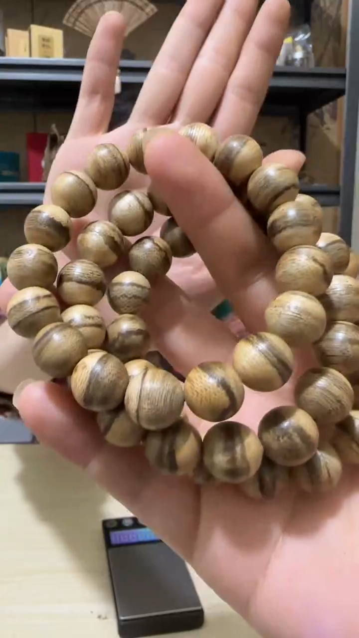 【闪购商品】沉香木手串马泥涝沉香手串单圈卡1.2多样性发一条