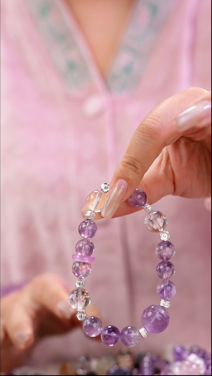 未镶嵌手链水晶水晶手串