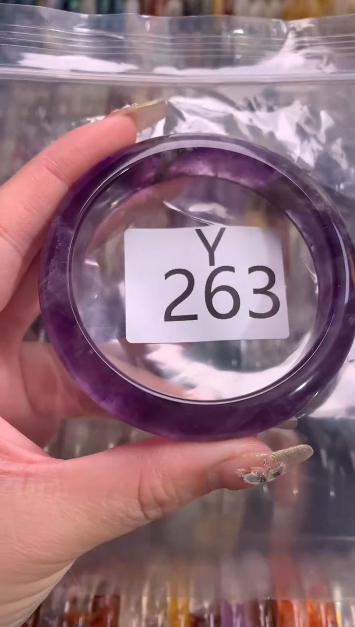 【闪购商品】水晶水晶手镯未镶嵌263-57