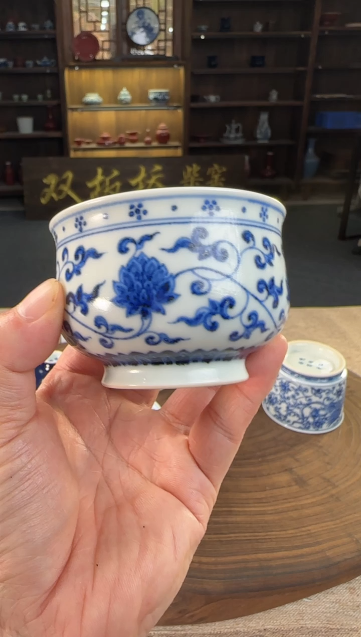 双板桥柴窑双板桥柴窑青花一级