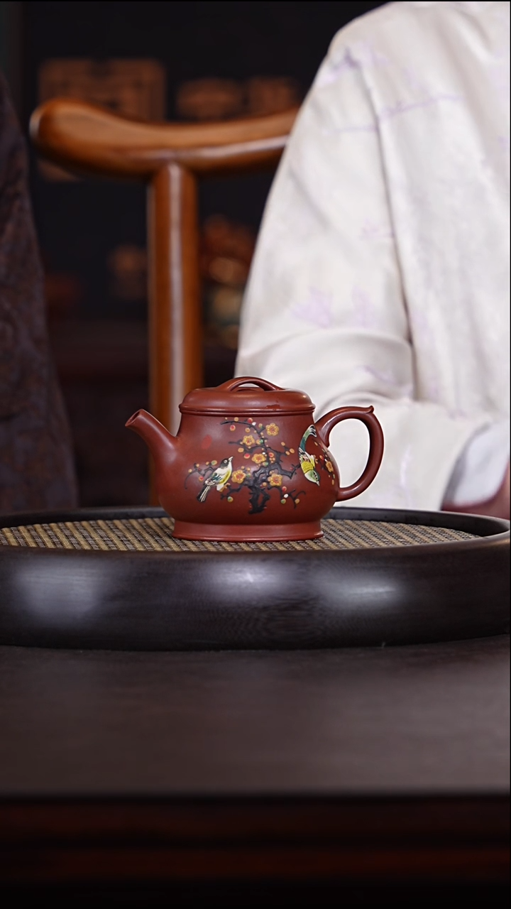 【闪购商品】紫砂茶壶钱玉娟6-64红泥280cc