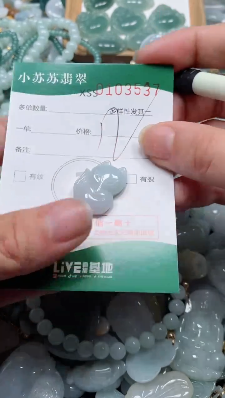 【闪购商品】翡翠颈饰未镶嵌闪购商品0103537