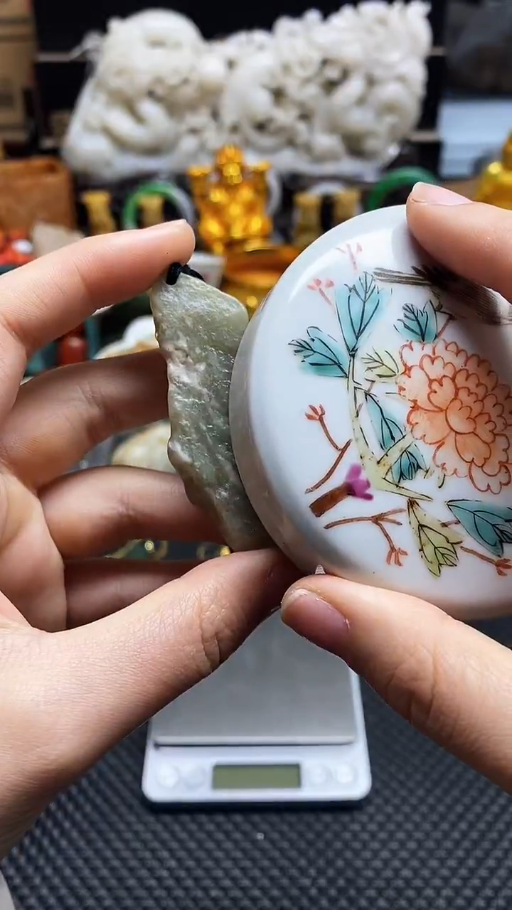 【闪购商品】瓷片瓷片瓷器 摆件1个