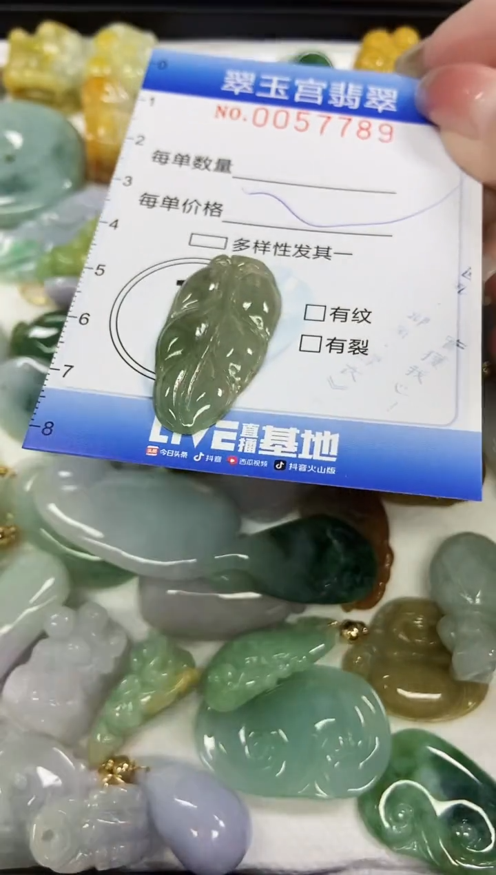 【闪购商品】翡翠颈饰未镶嵌闪购商品0057789