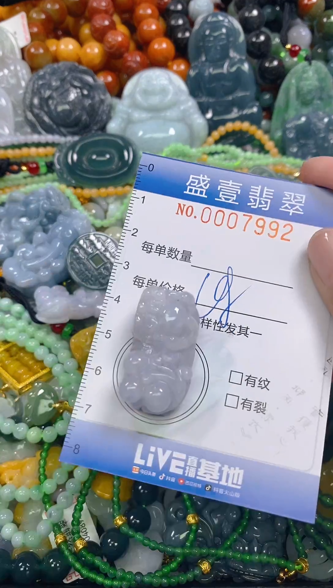 颈饰未镶嵌翡翠闪购0007992