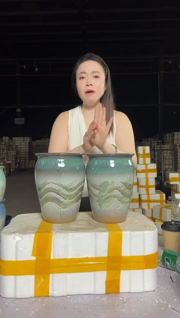 宜兴紫砂粗陶花盆17/24