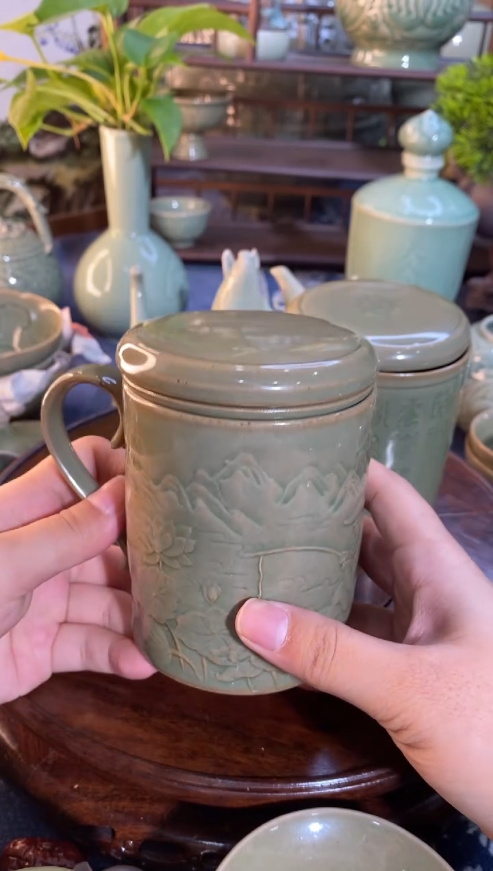 【闪购商品】000010 姜子牙茶漏杯1只带茶漏