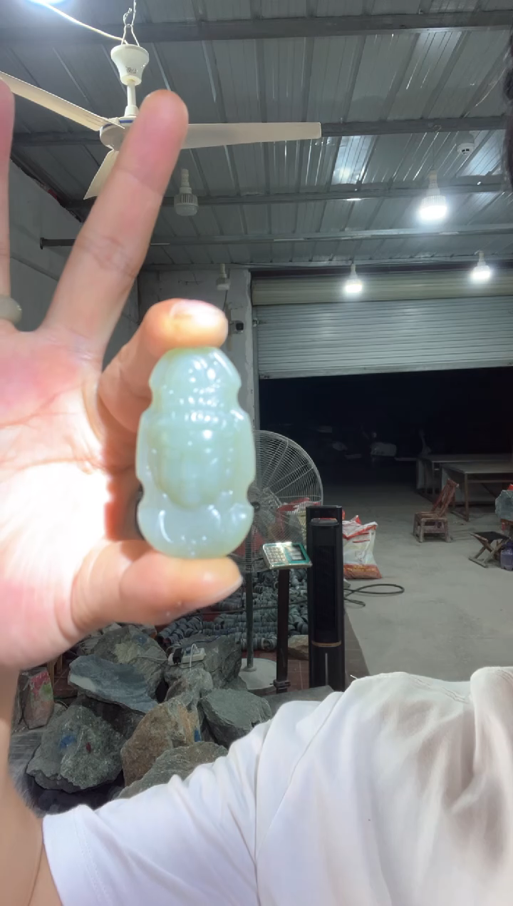 和田玉未镶嵌颈饰观音吊坠多样性拍一发一