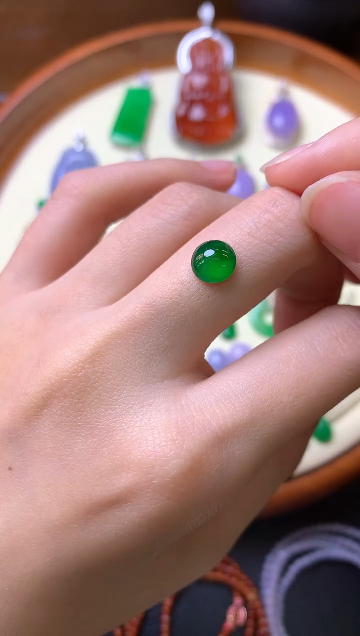 【闪购商品】定制翡翠未镶嵌裸石（镶嵌定制）