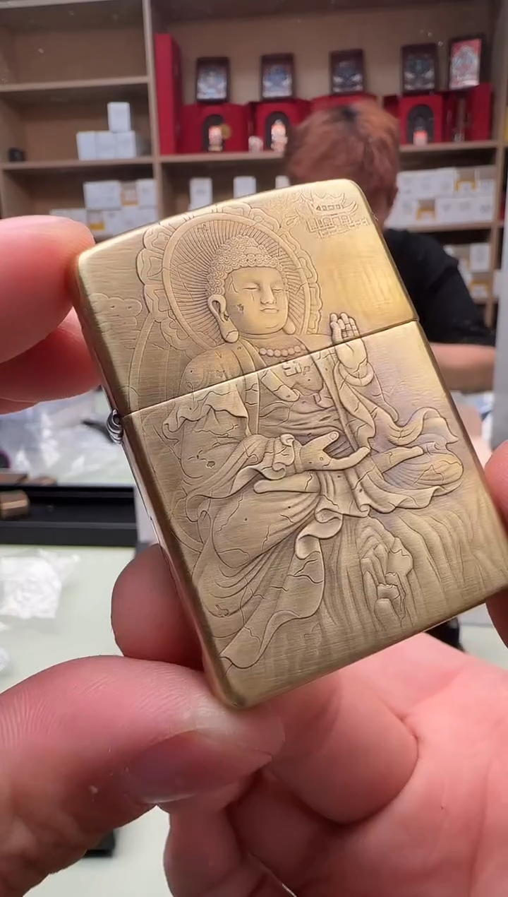 Zippo打火机168大日如来悟